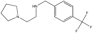  [2-(pyrrolidin-1-yl)ethyl]({[4-(trifluoromethyl)phenyl]methyl})amine