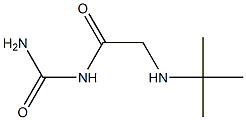 [2-(tert-butylamino)acetyl]urea Structure