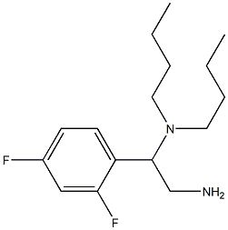 [2-amino-1-(2,4-difluorophenyl)ethyl]dibutylamine