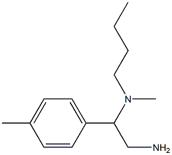[2-amino-1-(4-methylphenyl)ethyl](butyl)methylamine,,结构式