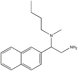 [2-amino-1-(naphthalen-2-yl)ethyl](butyl)methylamine|