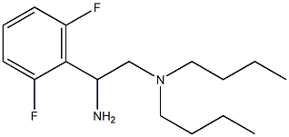 [2-amino-2-(2,6-difluorophenyl)ethyl]dibutylamine,,结构式