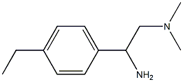 [2-amino-2-(4-ethylphenyl)ethyl]dimethylamine|