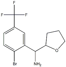 [2-bromo-5-(trifluoromethyl)phenyl](oxolan-2-yl)methanamine|