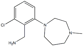 [2-chloro-6-(4-methyl-1,4-diazepan-1-yl)phenyl]methanamine