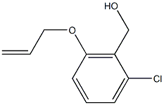 [2-chloro-6-(prop-2-en-1-yloxy)phenyl]methanol,,结构式