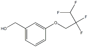 [3-(2,2,3,3-tetrafluoropropoxy)phenyl]methanol Structure