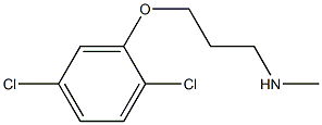 [3-(2,5-dichlorophenoxy)propyl](methyl)amine,,结构式