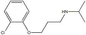 [3-(2-chlorophenoxy)propyl](propan-2-yl)amine Structure