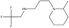 [3-(2-methylpiperidin-1-yl)propyl](2,2,2-trifluoroethyl)amine Structure