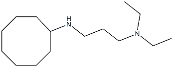 [3-(cyclooctylamino)propyl]diethylamine Struktur