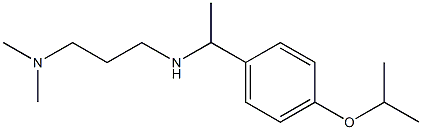 [3-(dimethylamino)propyl]({1-[4-(propan-2-yloxy)phenyl]ethyl})amine