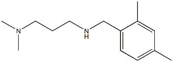 [3-(dimethylamino)propyl][(2,4-dimethylphenyl)methyl]amine Structure