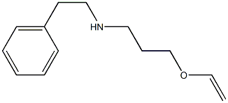 [3-(ethenyloxy)propyl](2-phenylethyl)amine Structure