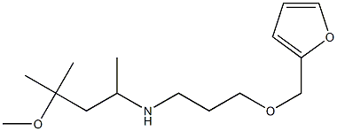 [3-(furan-2-ylmethoxy)propyl](4-methoxy-4-methylpentan-2-yl)amine