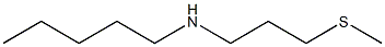 [3-(methylsulfanyl)propyl](pentyl)amine Structure