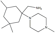 [3,3,5-trimethyl-1-(4-methylpiperazin-1-yl)cyclohexyl]methylamine
