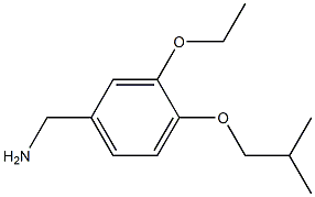 [3-ethoxy-4-(2-methylpropoxy)phenyl]methanamine Struktur