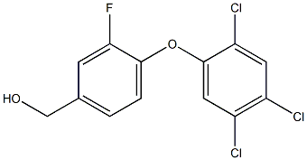 [3-fluoro-4-(2,4,5-trichlorophenoxy)phenyl]methanol