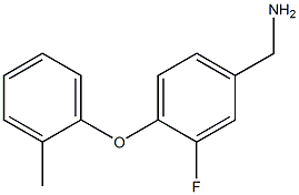  [3-fluoro-4-(2-methylphenoxy)phenyl]methanamine