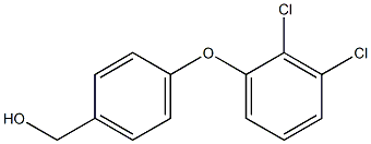 [4-(2,3-dichlorophenoxy)phenyl]methanol Structure