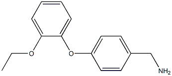 [4-(2-ethoxyphenoxy)phenyl]methanamine Struktur