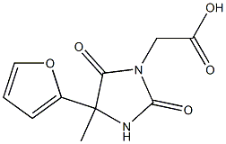 [4-(2-furyl)-4-methyl-2,5-dioxoimidazolidin-1-yl]acetic acid|