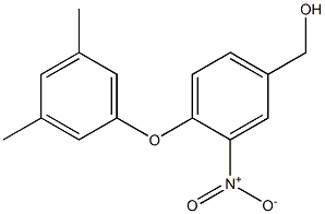 [4-(3,5-dimethylphenoxy)-3-nitrophenyl]methanol