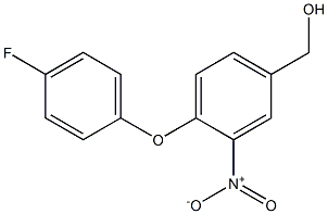 [4-(4-fluorophenoxy)-3-nitrophenyl]methanol