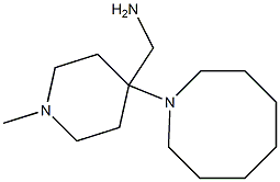 [4-(azocan-1-yl)-1-methylpiperidin-4-yl]methanamine