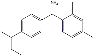 [4-(butan-2-yl)phenyl](2,4-dimethylphenyl)methanamine