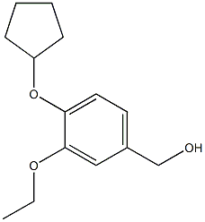 [4-(cyclopentyloxy)-3-ethoxyphenyl]methanol