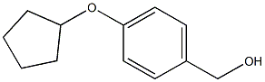 [4-(cyclopentyloxy)phenyl]methanol Struktur