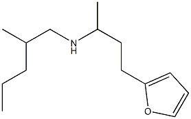 [4-(furan-2-yl)butan-2-yl](2-methylpentyl)amine Structure