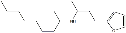 [4-(furan-2-yl)butan-2-yl](nonan-2-yl)amine 化学構造式