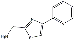 [4-(pyridin-2-yl)-1,3-thiazol-2-yl]methanamine Structure