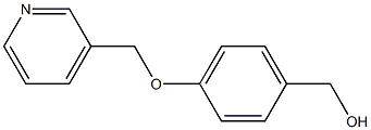 [4-(pyridin-3-ylmethoxy)phenyl]methanol 结构式