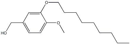 [4-methoxy-3-(nonyloxy)phenyl]methanol Struktur