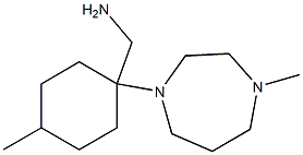 [4-methyl-1-(4-methyl-1,4-diazepan-1-yl)cyclohexyl]methanamine