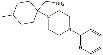 [4-methyl-1-(4-pyridin-2-ylpiperazin-1-yl)cyclohexyl]methylamine