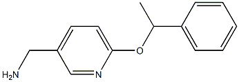  [6-(1-phenylethoxy)pyridin-3-yl]methanamine