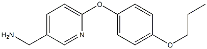 [6-(4-propoxyphenoxy)pyridin-3-yl]methanamine|