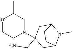  [8-methyl-3-(2-methylmorpholin-4-yl)-8-azabicyclo[3.2.1]octan-3-yl]methanamine