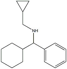 [cyclohexyl(phenyl)methyl](cyclopropylmethyl)amine Struktur