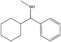 [cyclohexyl(phenyl)methyl](methyl)amine,,结构式