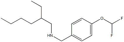 {[4-(difluoromethoxy)phenyl]methyl}(2-ethylhexyl)amine