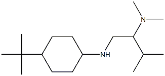 {1-[(4-tert-butylcyclohexyl)amino]-3-methylbutan-2-yl}dimethylamine,,结构式