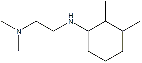 {2-[(2,3-dimethylcyclohexyl)amino]ethyl}dimethylamine,,结构式
