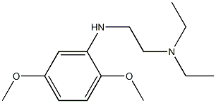{2-[(2,5-dimethoxyphenyl)amino]ethyl}diethylamine