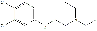 {2-[(3,4-dichlorophenyl)amino]ethyl}diethylamine,,结构式